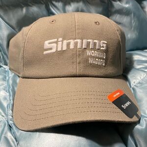 NWT Mens Simms Olive SnapBack Cap Retails $45